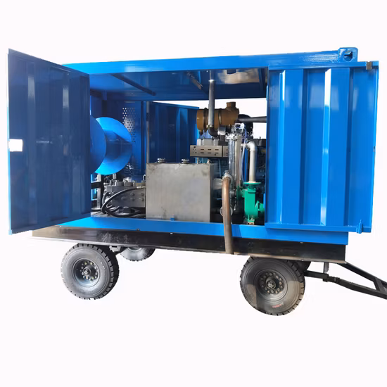 200bar Big Water Flow Sewer Cleaning Pump Triplex High Pressure Pump