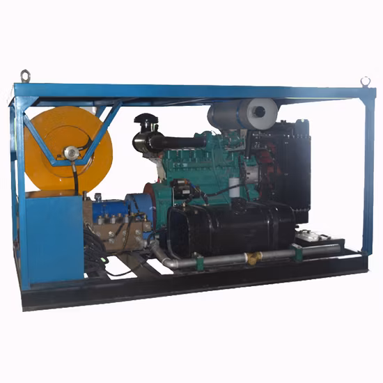 200bar Big Water Flow Sewer Cleaning Pump Triplex High Pressure Pump