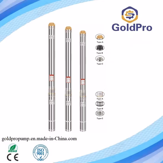 깊은 우물 물을 위한 뜨거운 판매 6인치 펌프 본체