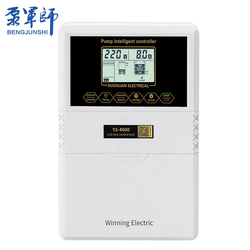 수중 펌프용 15kw 220V 자동 워터 펌프 제어판